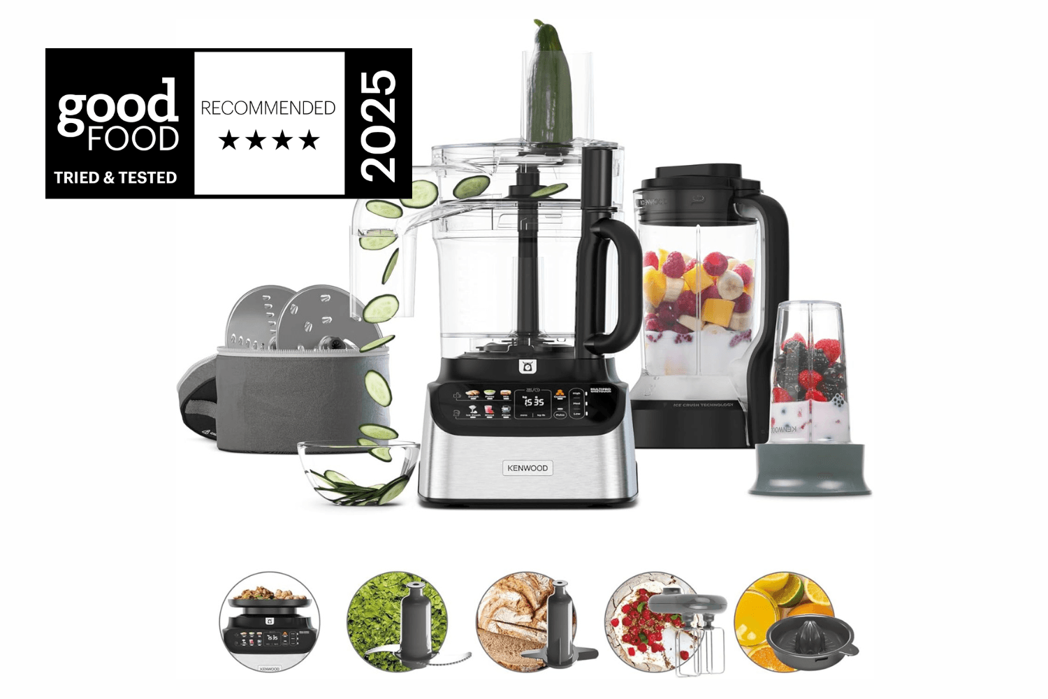 Kenwood MultiPro OneTouch Food Processor and Blender FDM73.850SS Kenwood MultiPro OneTouch Food Processor and Blender FDM73.850SS