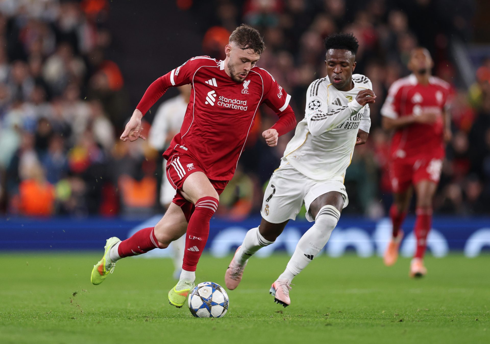 Stats: How a 22-year-old full-back made Real Madrid’s star attackers look ordinary at Anfield