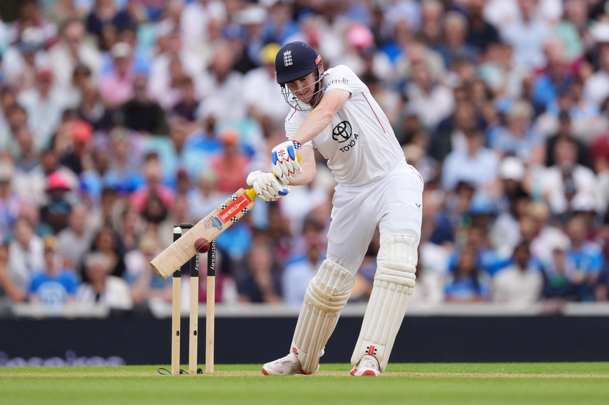 England’s Harry Brook (PA Wire)