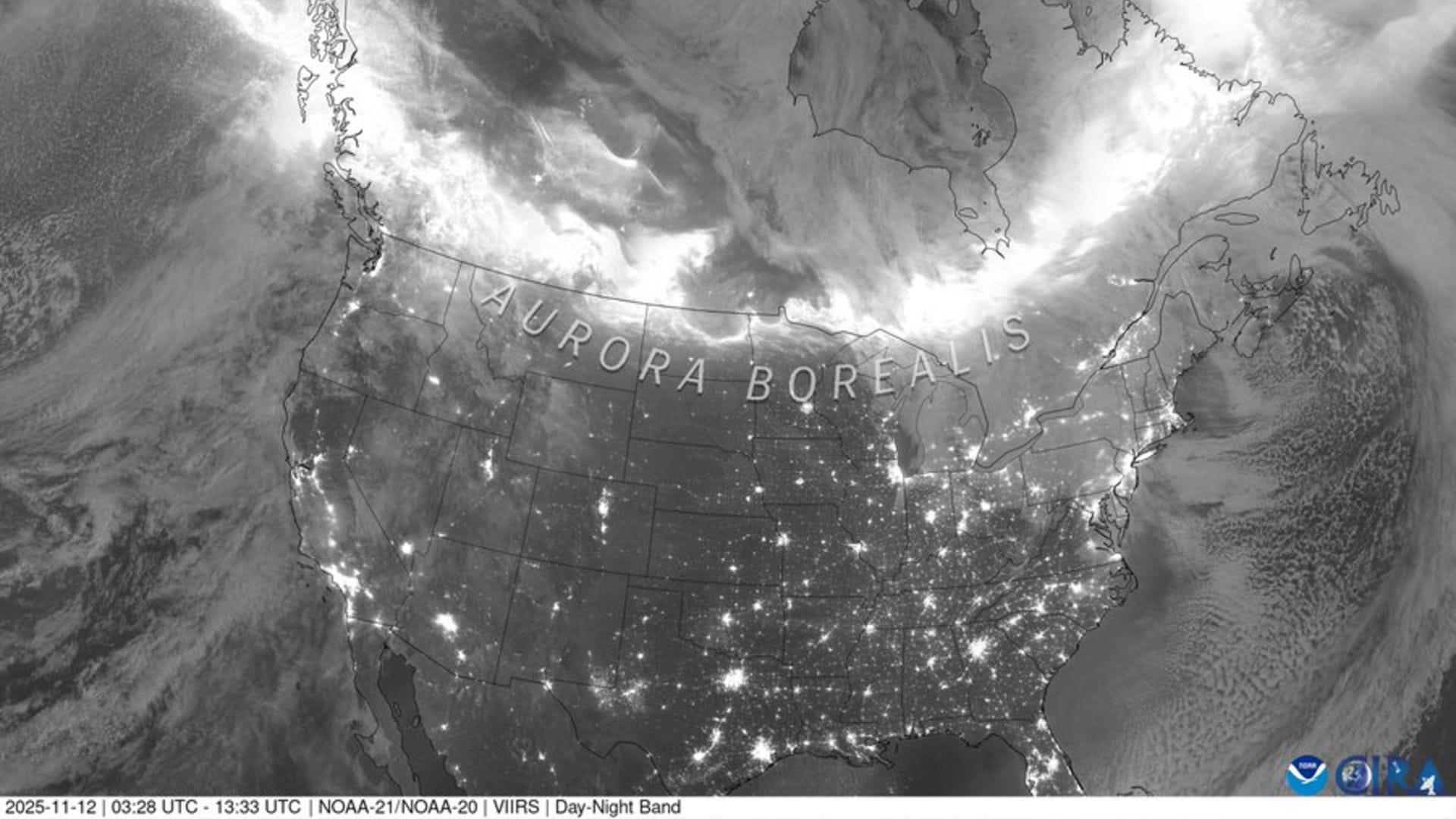 UNBELIEVABLE! Northern Lights Unleash Dazzling Spectacle Across Entire U.S., Defying All Expectations!