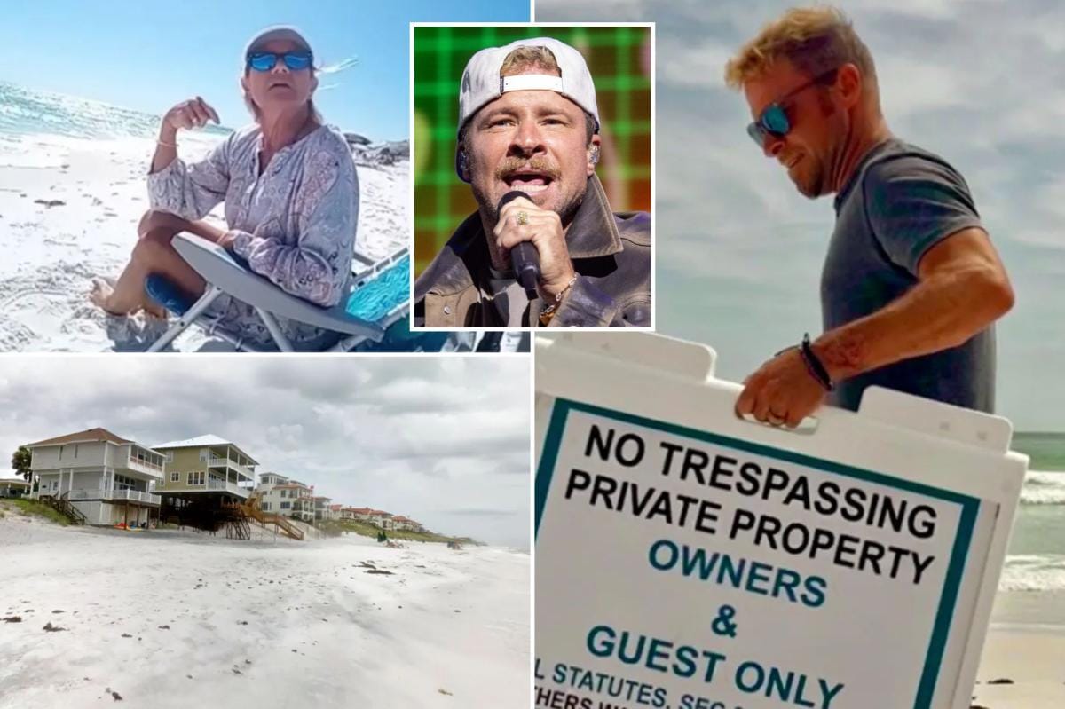 Brian Littrell's War on Grandmas Over Florida Beach