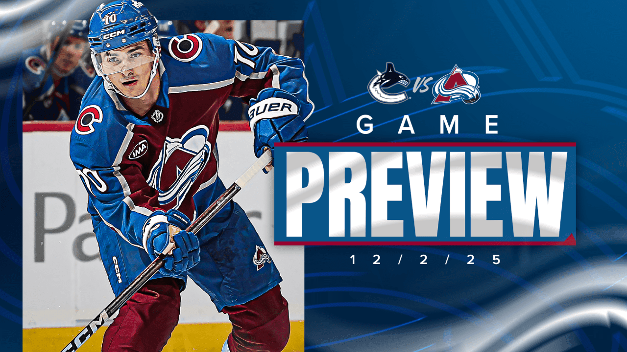 Avalanche Machine Prepares to Crush Canucks' Soul