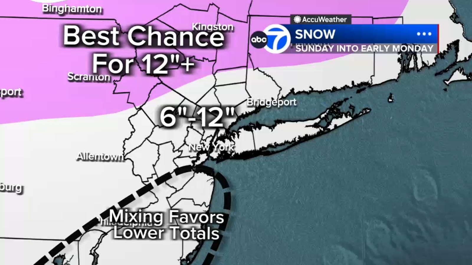 Major Snowstorm to Hit New York, New Jersey This Weekend