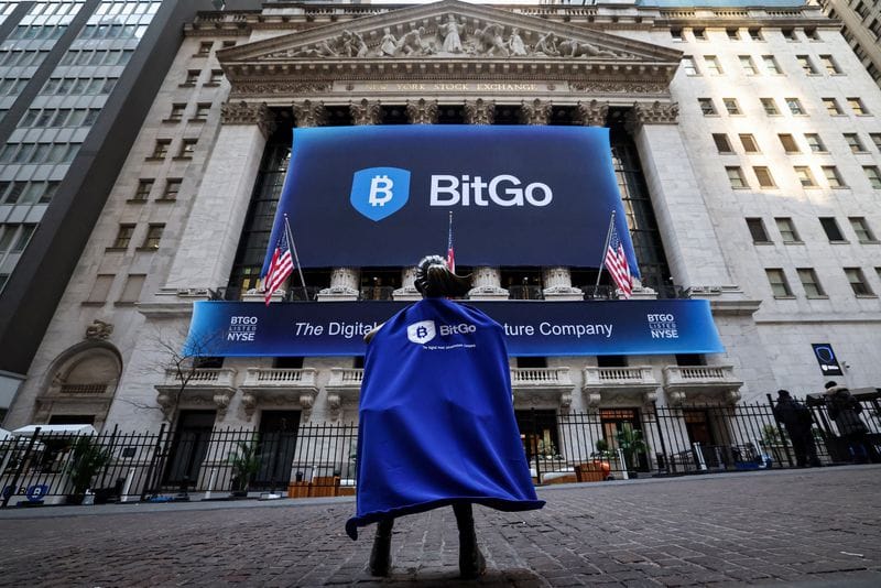 BitGo Stock Soars 24.6% on NYSE Debut Amidst Bitcoin Selloff