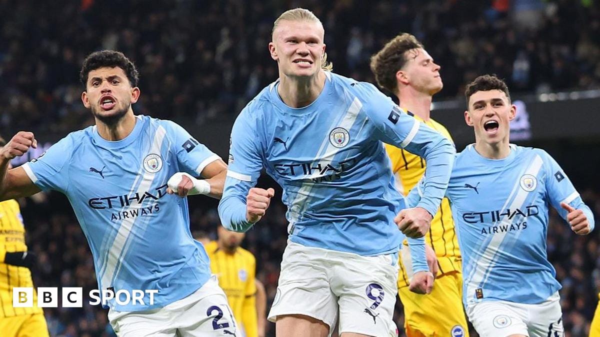 Man City Dominates Brighton in Premier League Clash