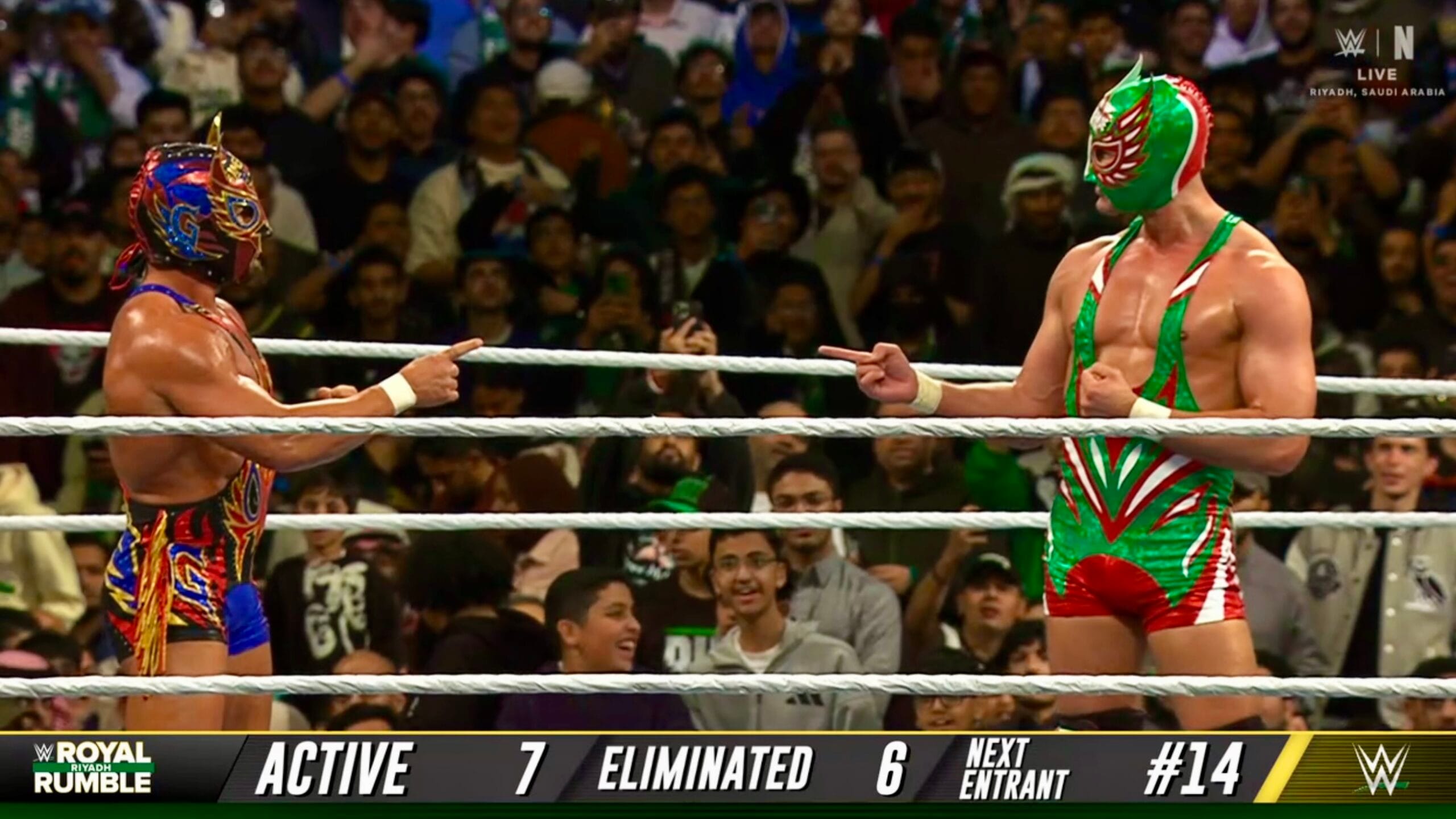 Gable Revives 'El Grande Americano' in Royal Rumble Return