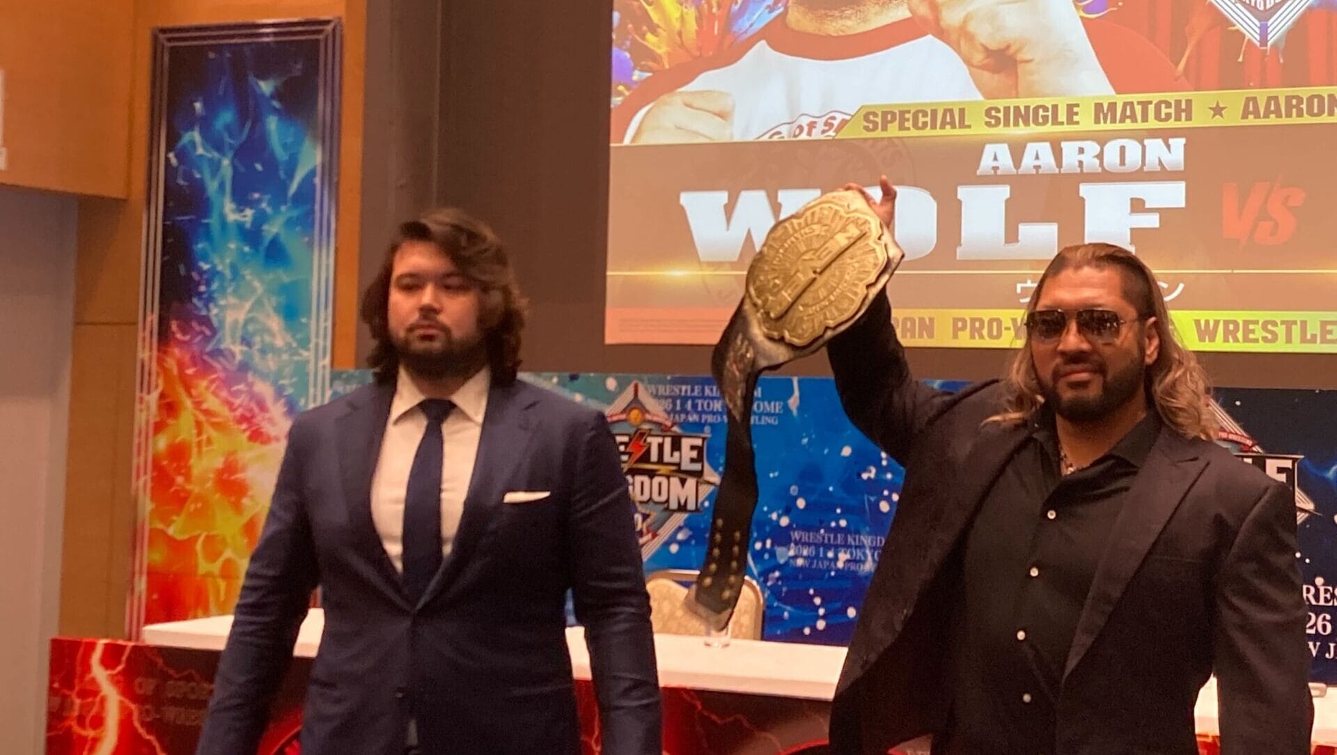 Aaron Wolf vs. EVIL: The Battle for NJPW's Soul