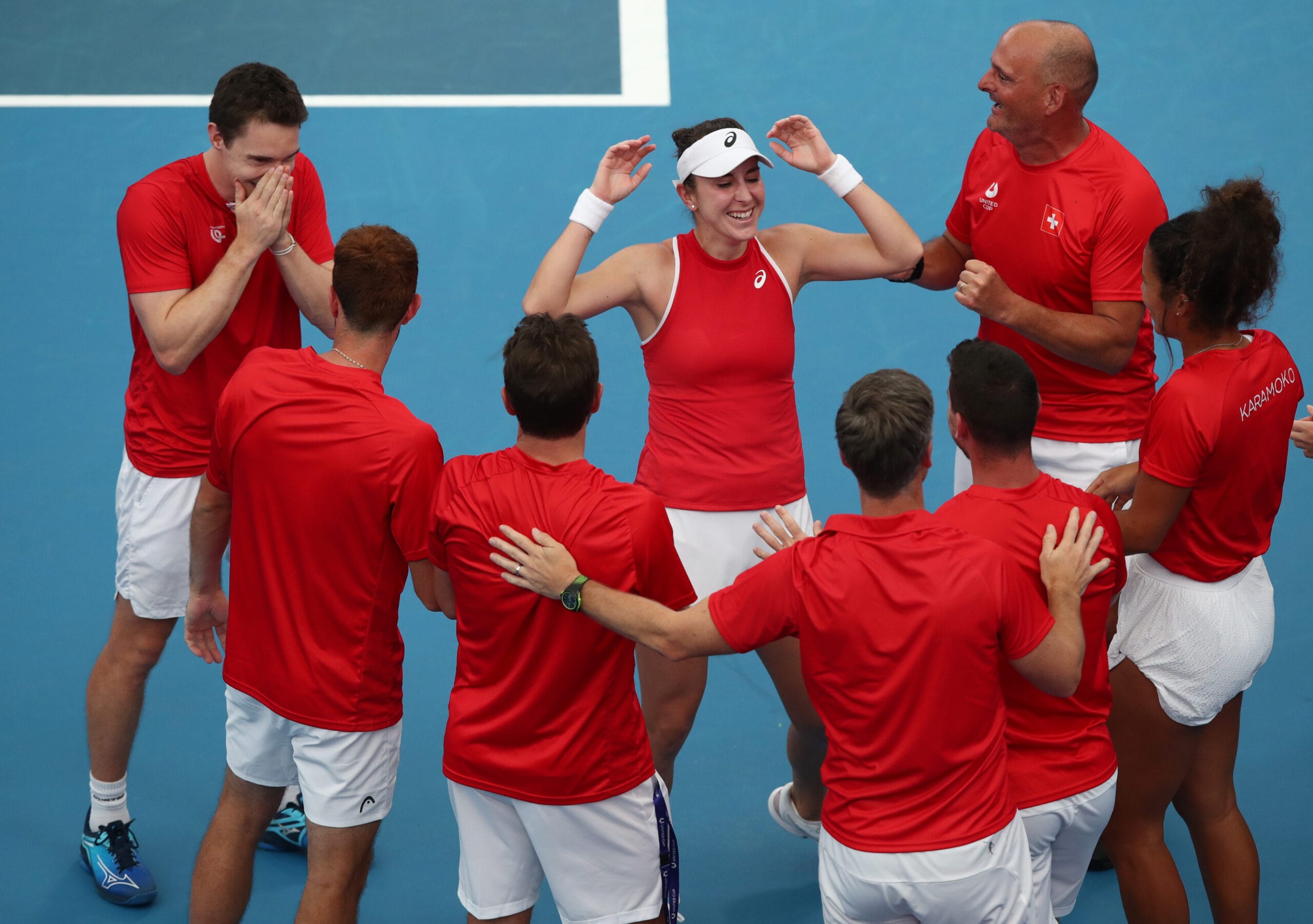 Bencic Powers Switzerland to First United Cup Final