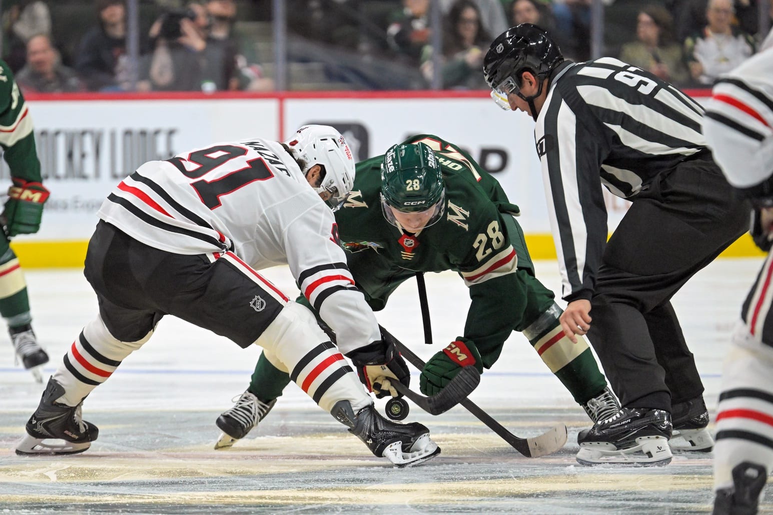 Wild Host Blackhawks in Pivotal Central Division Clash