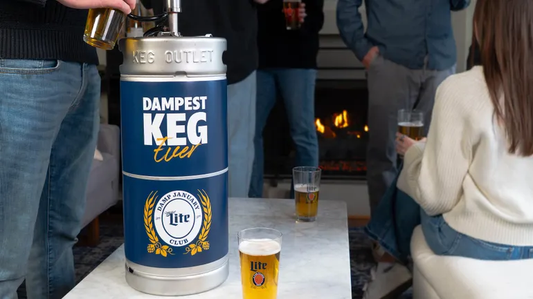 Christopher Walken Promotes Real-Life Hangouts for Miller Lite