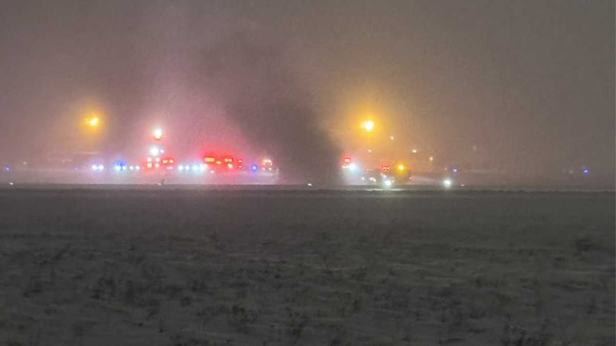 Small Plane Overturns at Bangor Airport, Runway Closed