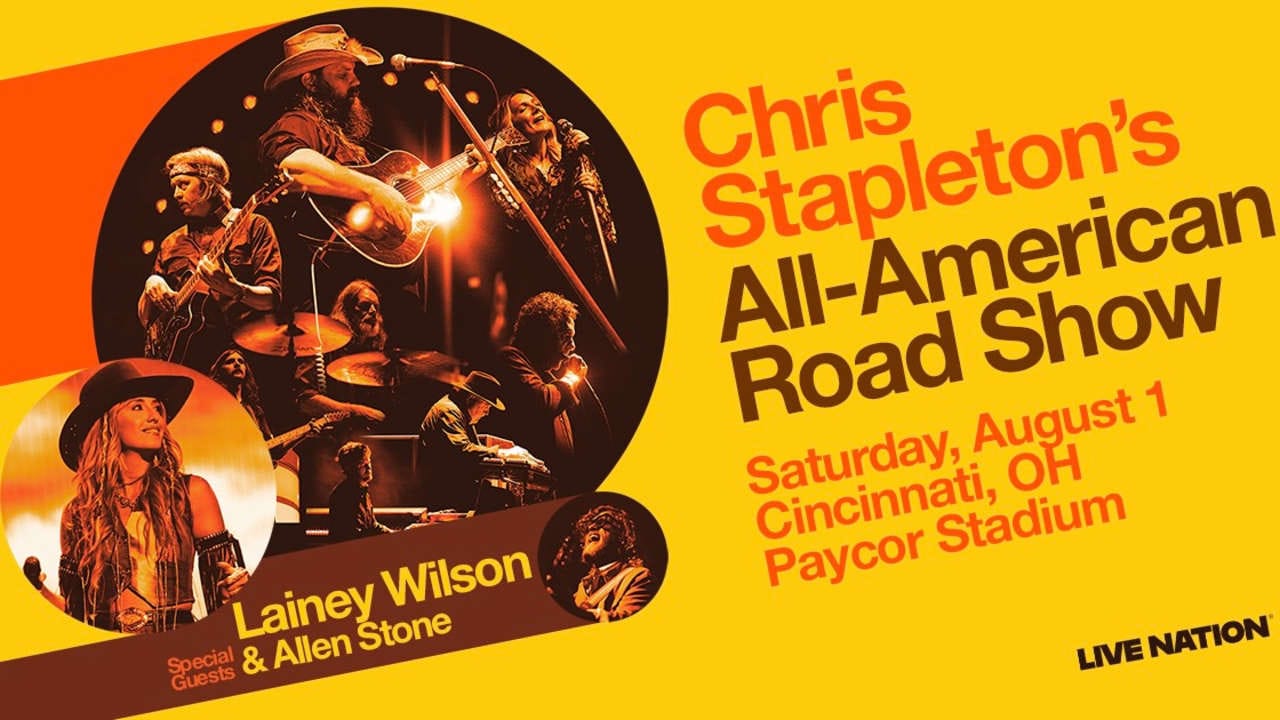 Chris Stapleton Extends 'All-American Road Show' Tour Dates