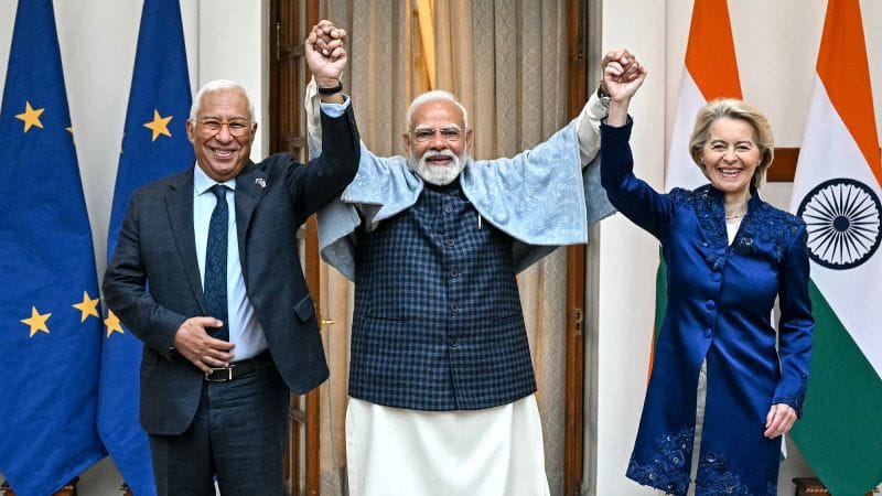 India, EU Forge Landmark Trade Deal Amid Trump Trade Policy Concerns