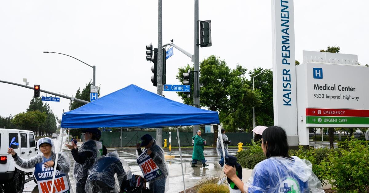 Kaiser Nurses, Health Workers Set to Strike Statewide