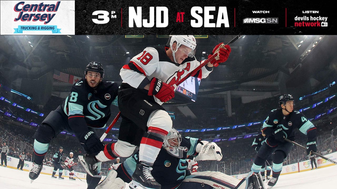 Devils Face Kraken in Road Trip Finale Matinee