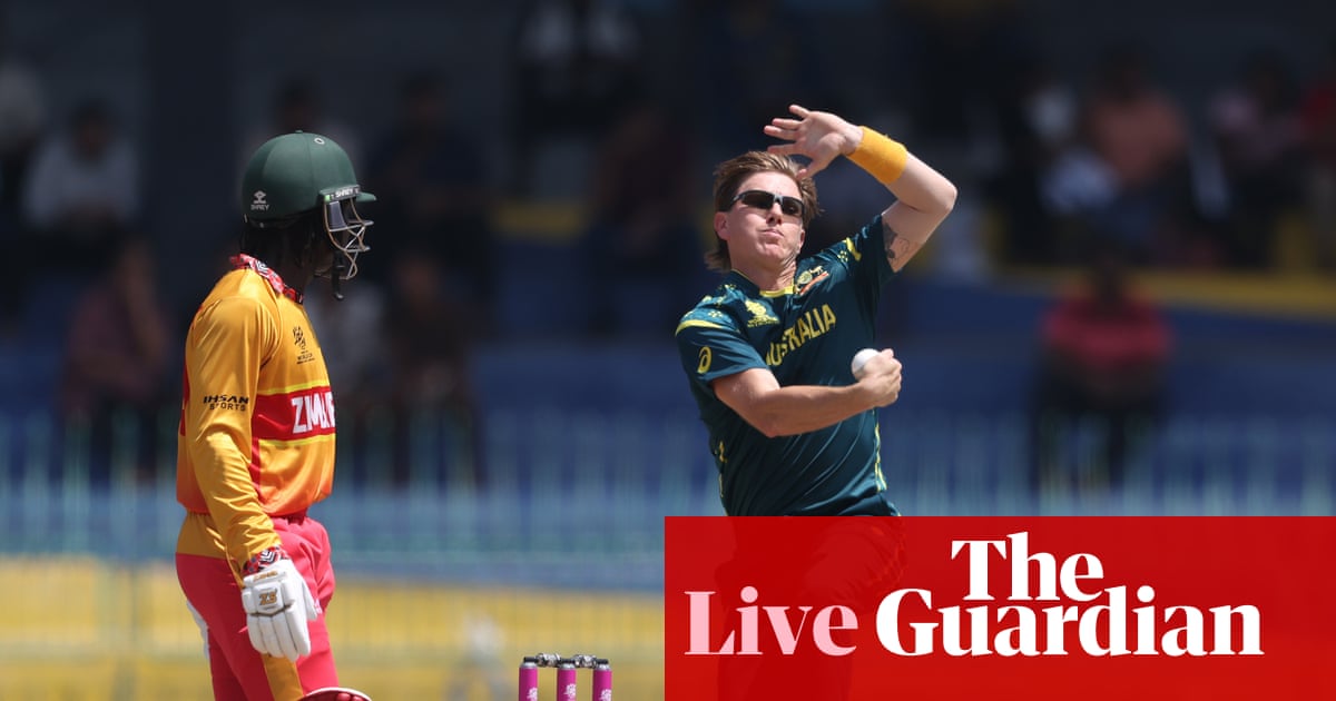 Australia and Zimbabwe Clash in T20 World Cup Contest