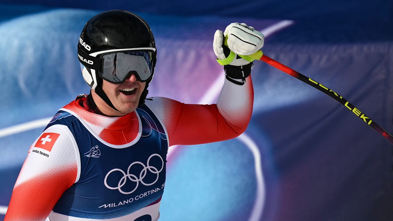 Olympic Downhill: Gold for von Allmen, Bronze for Paris