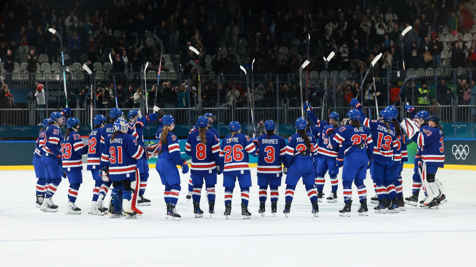 USA Women's Hockey Opens Olympic Tournament with Win