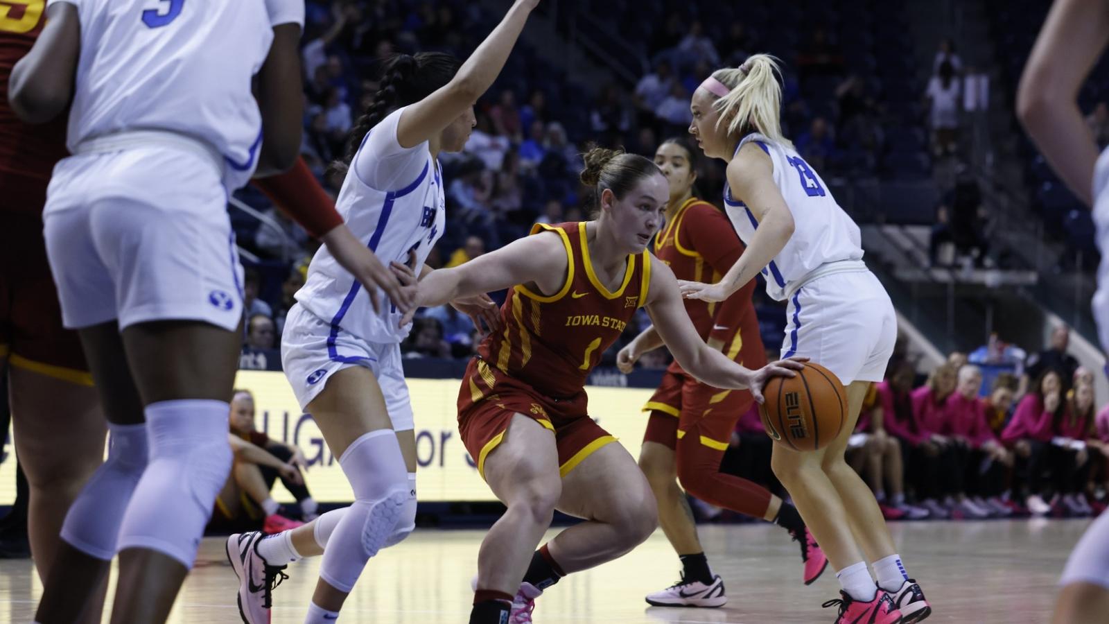 Iowa State Cyclones Women's Basketball Loses at BYU