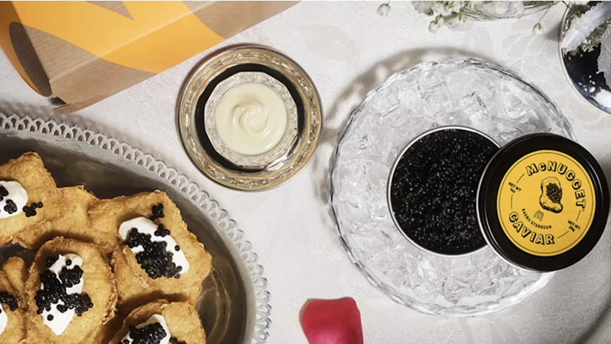 McDonald's Offers Free McNugget Caviar for Valentine's Day