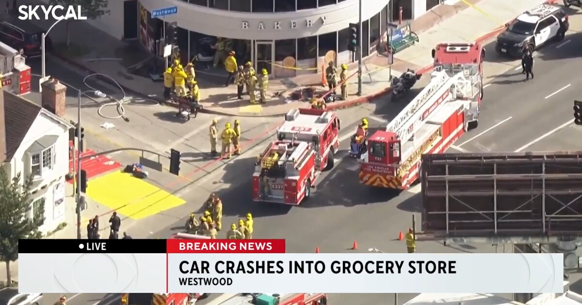 Car Crashes Into Westwood Grocery Store, Multiple Fatalities Reported