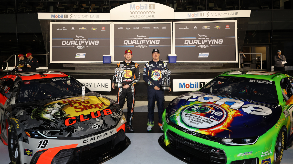 Busch Wins 2026 Daytona 500 Pole; Duels Set Final Grid