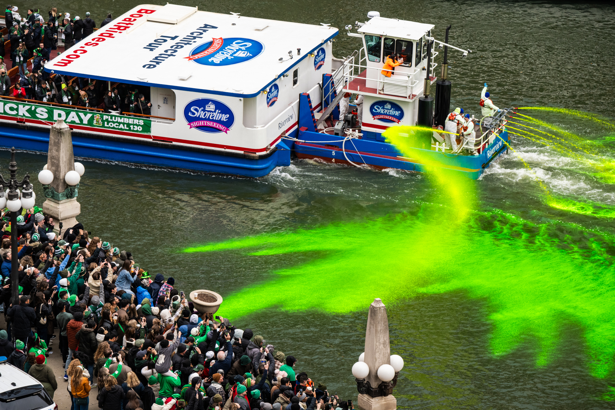 64th Chicago River Dyeing: Institutional Leverage and Civic Spectacle Execution by Plumbers Local 130