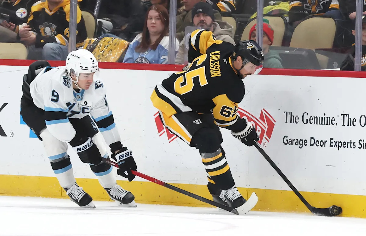 Injury-Plagued Penguins Face Rigorous Test Against Wild Card-Holding Utah Mammoth on Crucial Road Swing