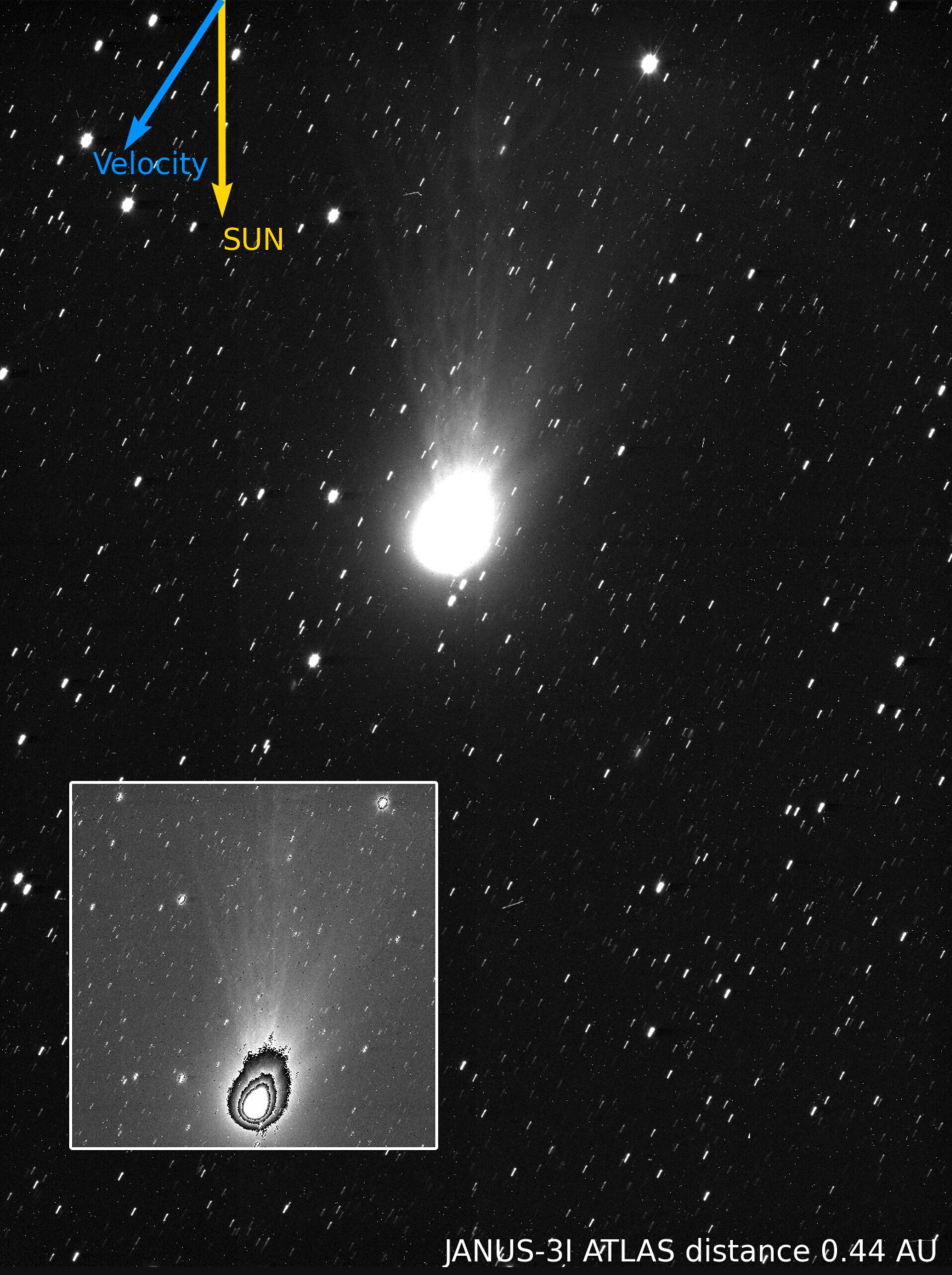 ESA's Juice Spacecraft Yields High-Resolution Data on Interstellar Comet 3I/ATLAS Activity