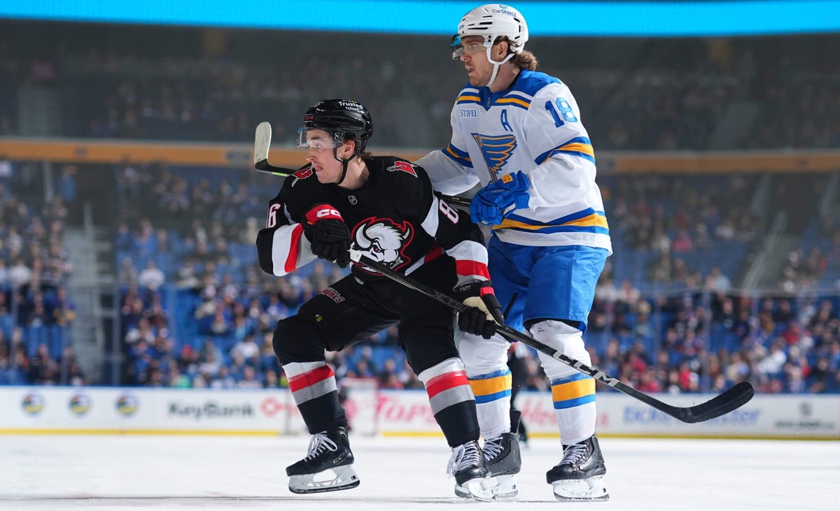 Robert Thomas Trade Talks Stall: Sabres Balk at Blues' High Valuation Amid NHL Deadline Pressure