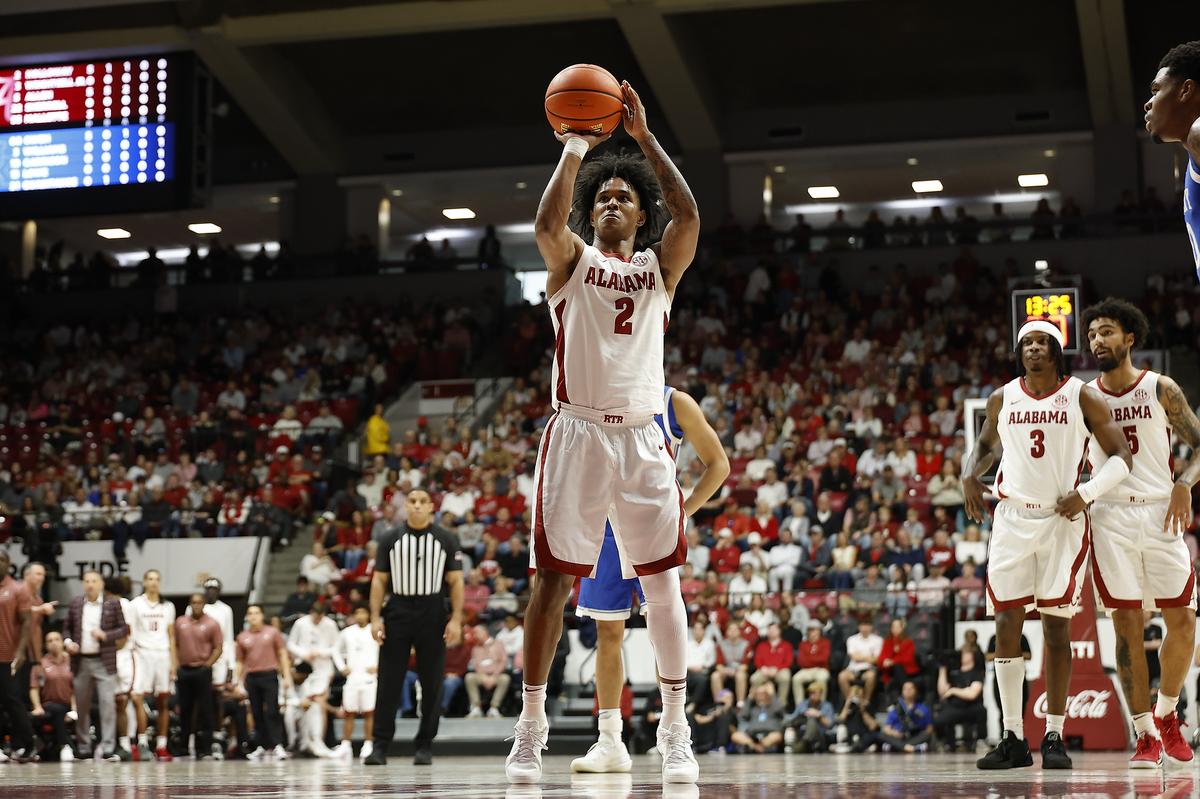 Alabama Guard Aden Holloway Arrested on Felony Drug Charges Ahead of NCAA Tournament