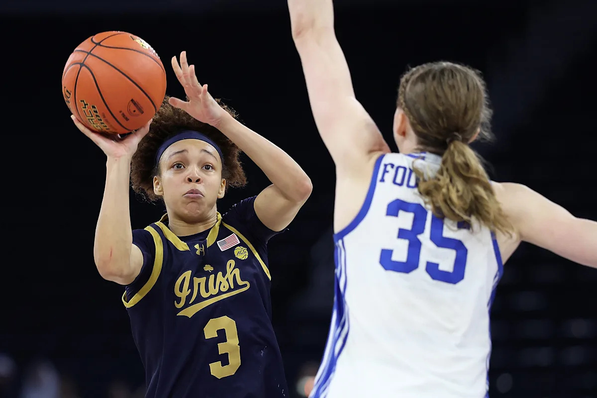 Defensive Grit Propels Top Seed Duke Past Notre Dame, 65-63, Ending Irish Win Streak in ACC Semifinals