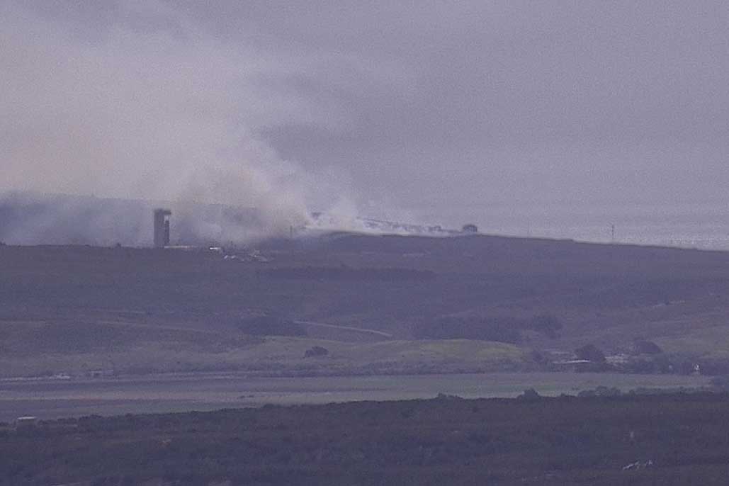 Plato Fire at Vandenberg Space Force Base: A Contained Threat to Strategic Space Assets