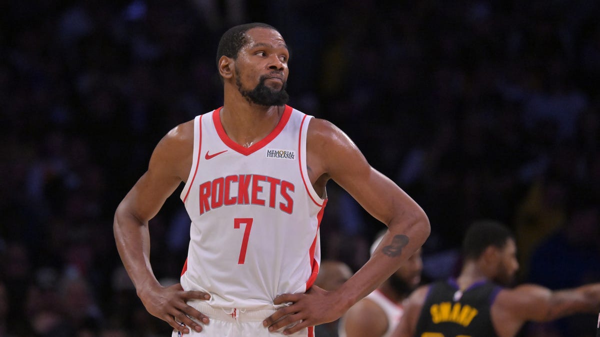 Rockets Rule Out Kevin Durant for Must-Win Game 5 Against Lakers