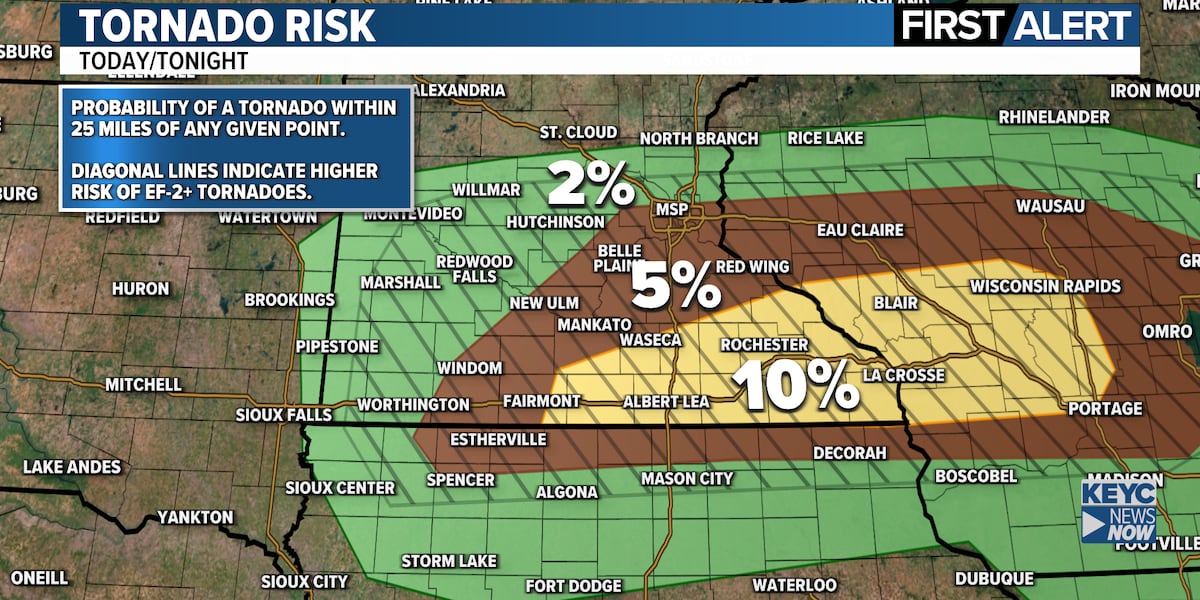 Wisconsin Faces Escalating Severe Storm Threat: Tornado, Hail Risks High
