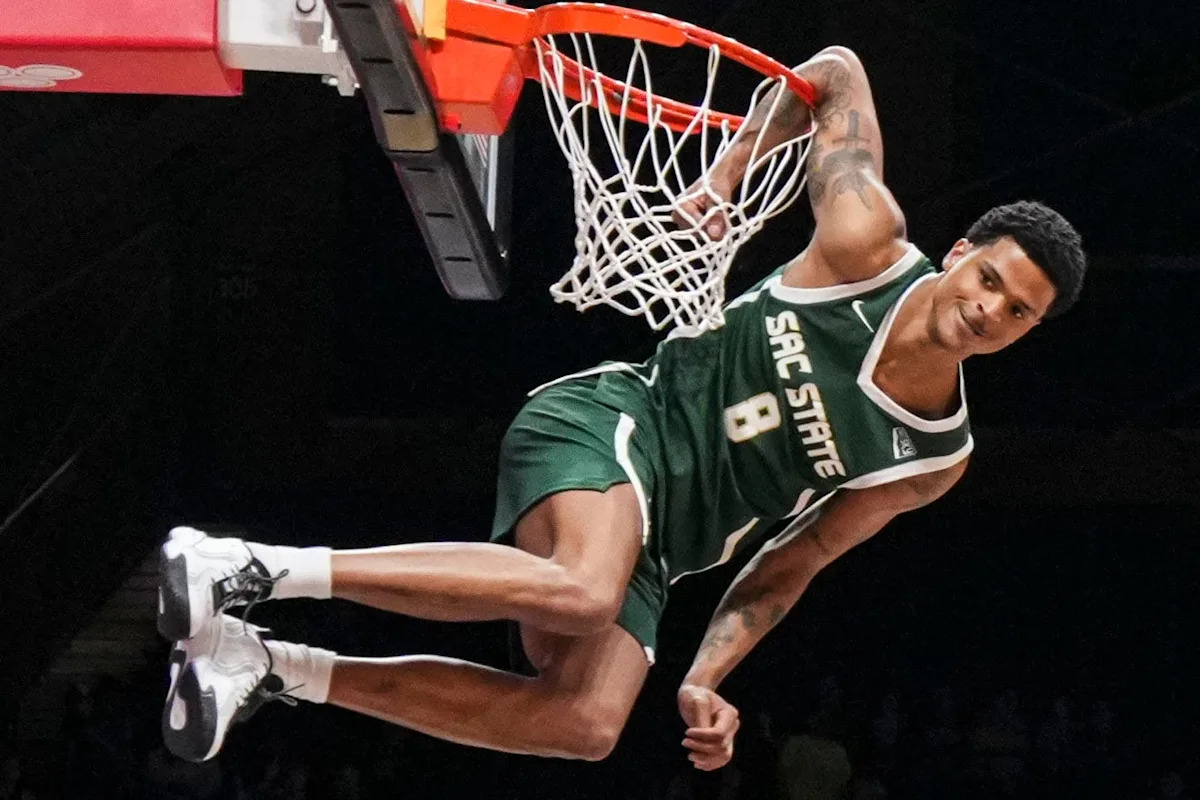 Shaqir O'Neal Claims 2026 College Slam Dunk Title in Indianapolis