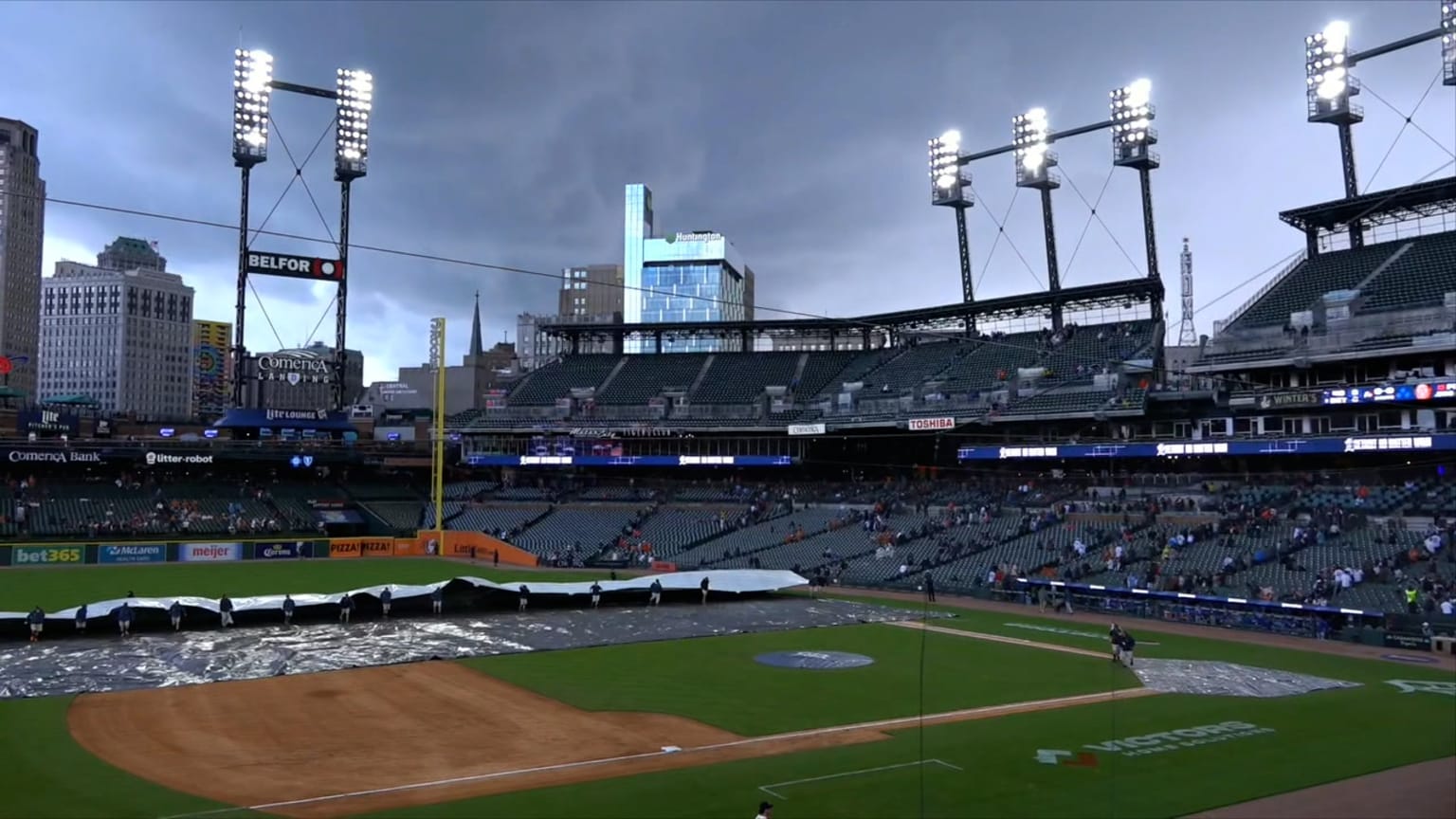 Systemic Operational Volatility at Comerica Park: Weather Contingencies and Regulatory Disruptions
