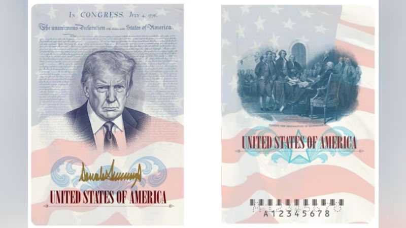 US State Dept to Issue Trump-Branded Passports for 250th Anniversary