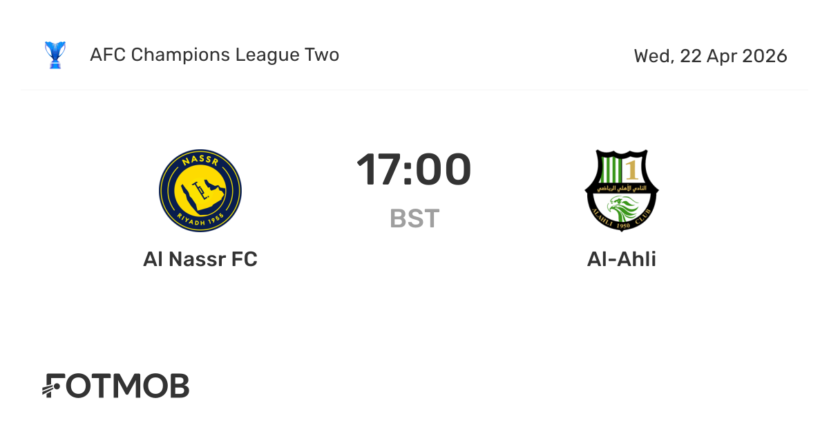 Al Nassr vs. Al-Ahli: Tactical Blueprint for the 2026 AFC Champions League Two Semi-Final