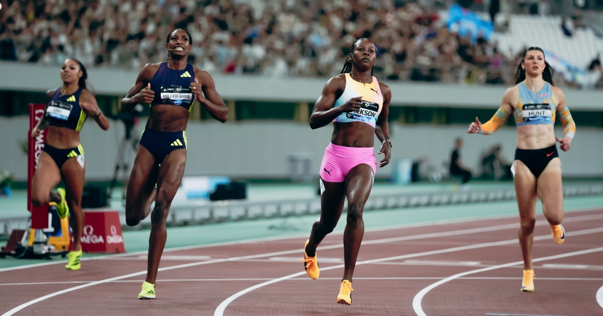Shericka Jackson Dominates Xiamen 200m; Yan Ziyi Shatters Javelin Record