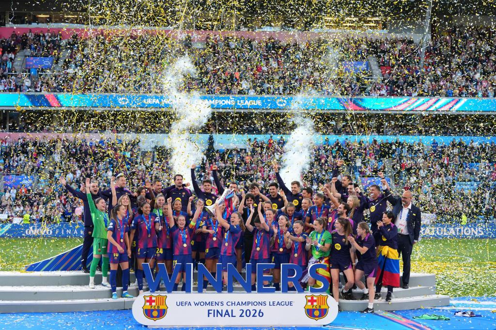 Barcelona Dominates Lyon 4-0 to Reclaim UEFA Women's Champions League Title