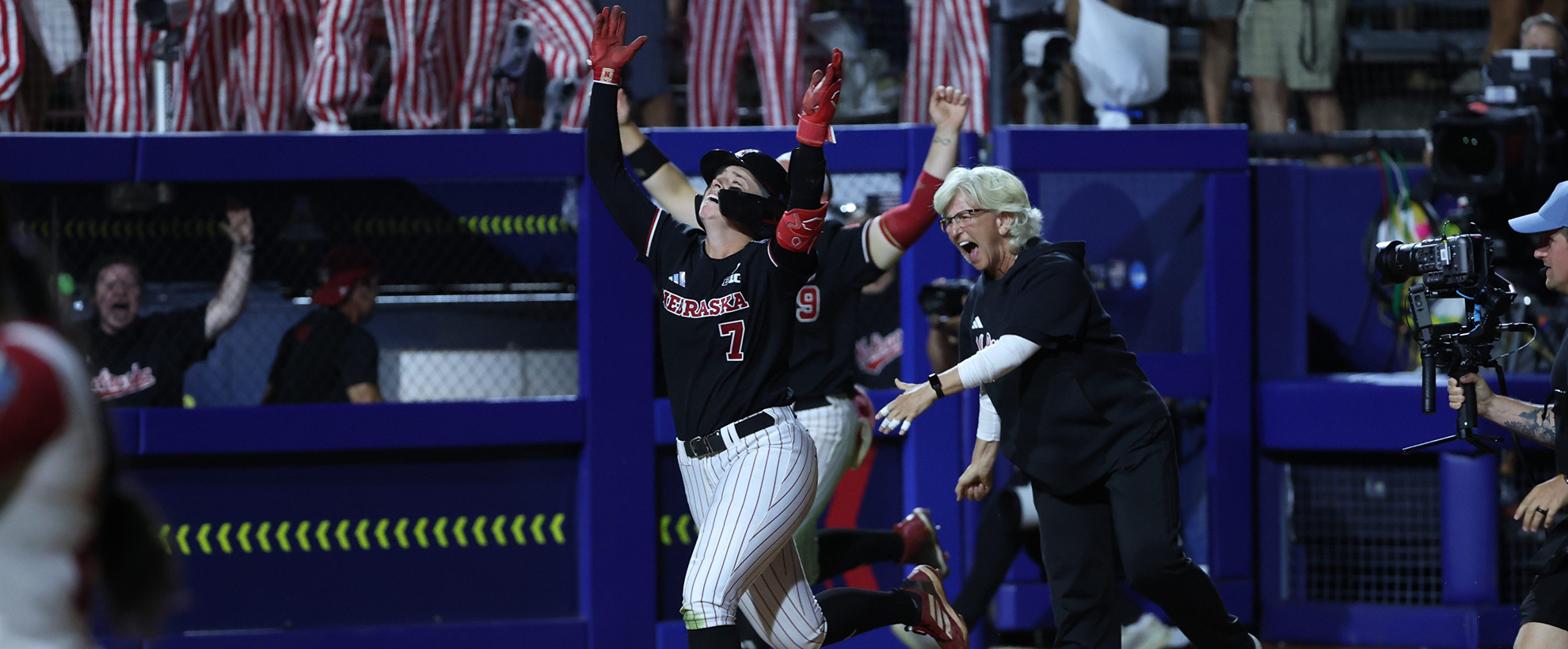 Nebraska Softball's WCWS Walk-Off Seals Program-Record 52nd Win
