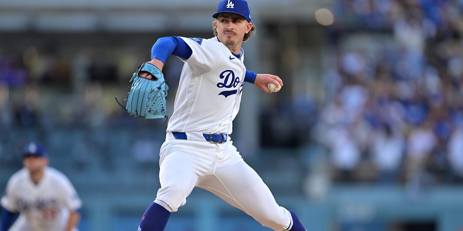 Dodgers Outduel Phillies Behind Wrobleski’s Career-High 9 K Performance