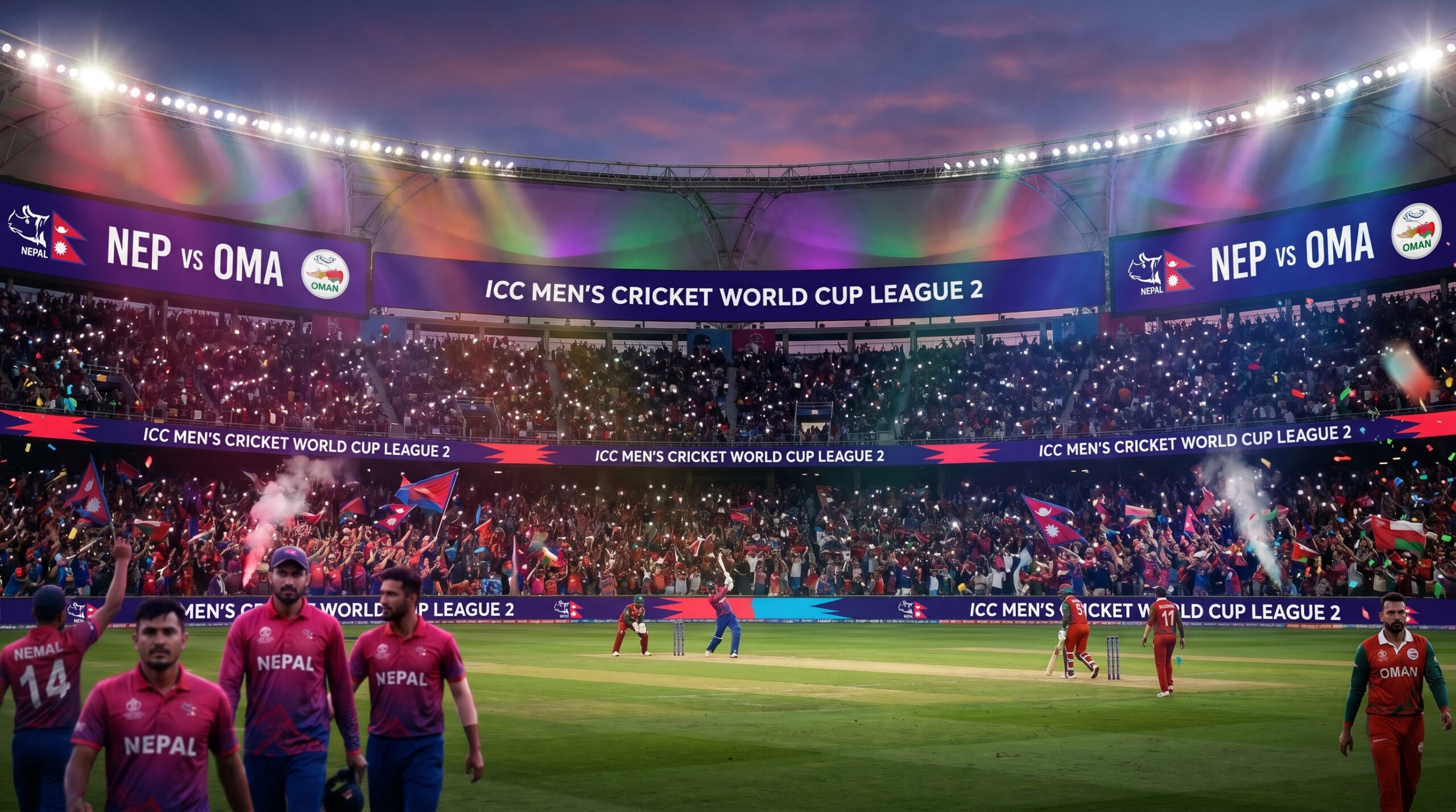 Nepal vs. Oman: Tactical Volatility and Qualification Metrics in ICC CWC League 2