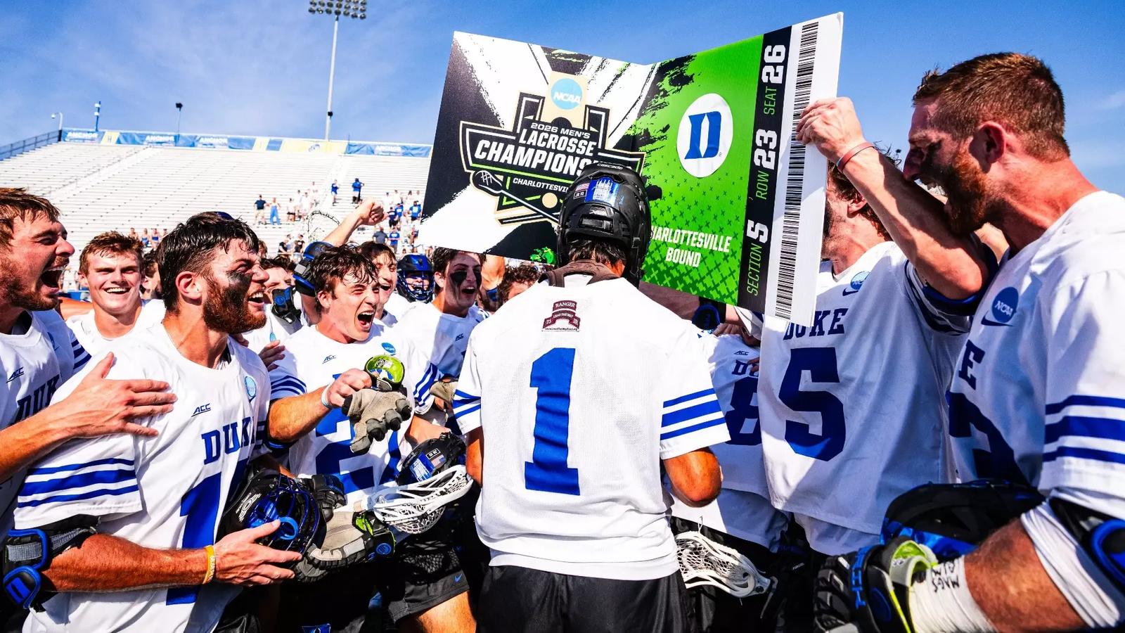 Duke Battles Top Seed Princeton in NCAA Lacrosse Semifinals