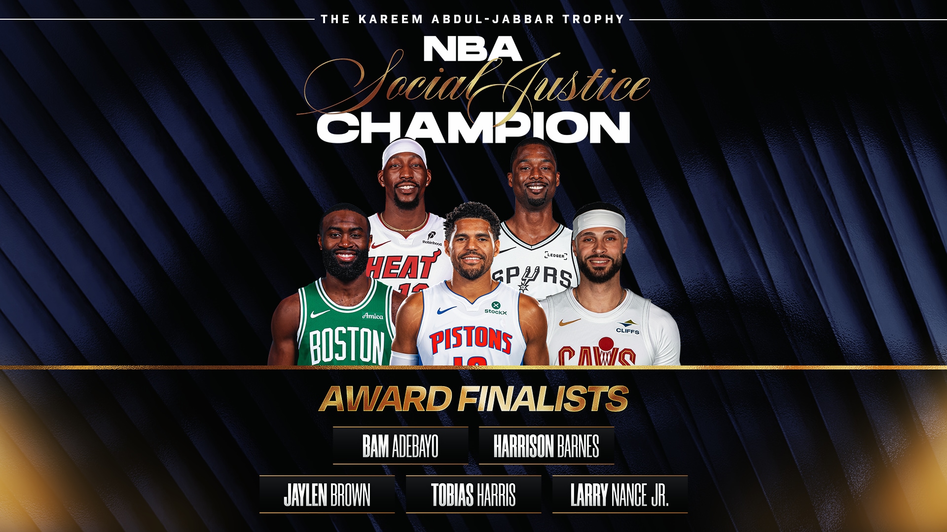 NBA Social Justice Award: Catalyzing Player Advocacy & Strategic Institutionalization