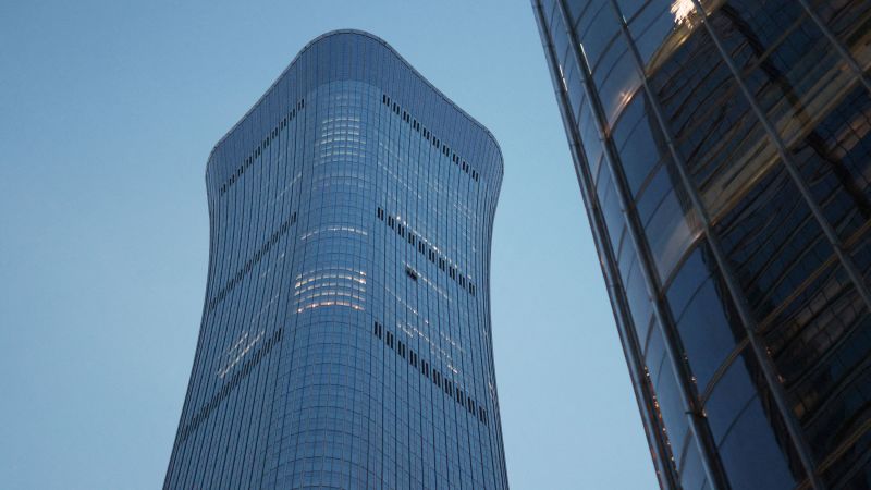 Sunward SA 60L Aurora Aircraft Strikes Beijing’s CITIC Tower