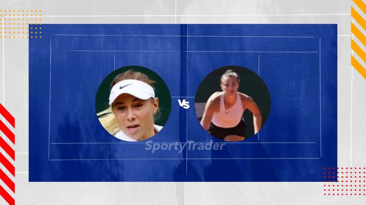 Wimbledon 2026: Anisimova vs. Gjorcheska – Dissecting Structural Disparity & Prediction Market Dynamics