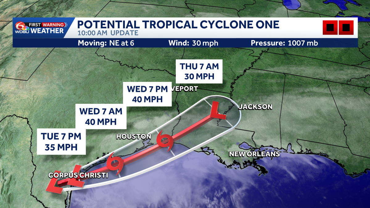 Invest 90-L: Gulf Coast Braces for Severe Flood Risks Amid Cyclogenesis Potential