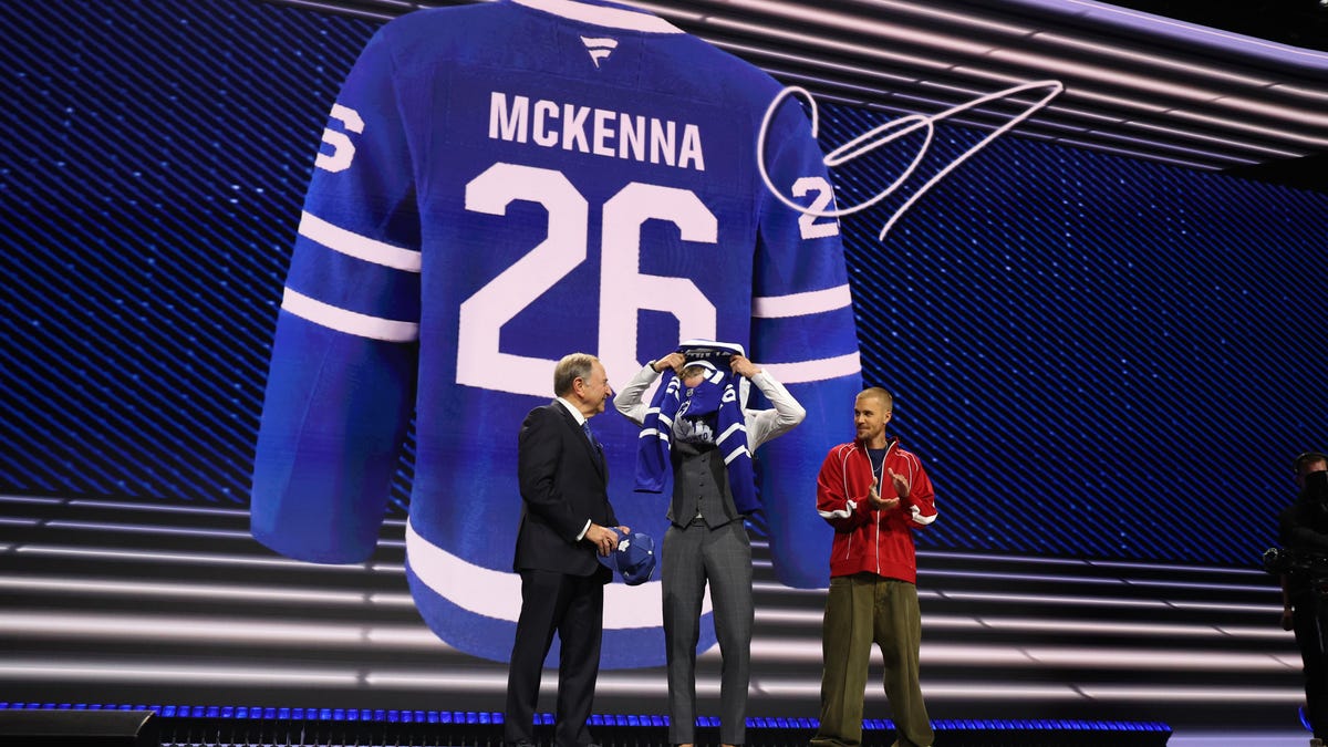 Maple Leafs Select Gavin McKenna No. 1 Overall in 2026 NHL Draft
